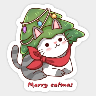 mery catmaa Sticker